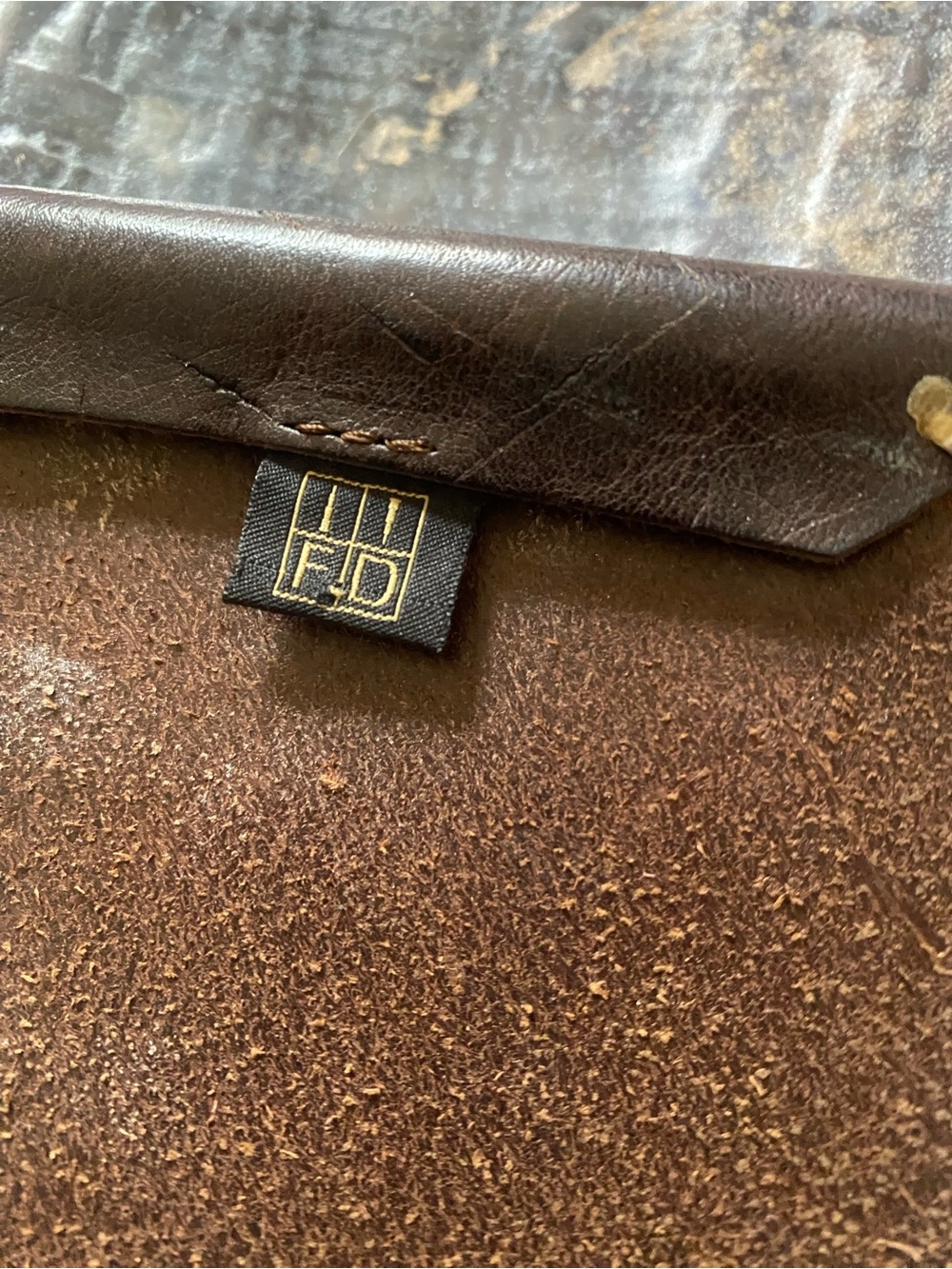 Designer leather belt - Picture 4 of 7